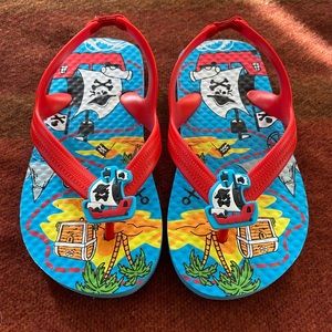 Boys pirate ship sandals
